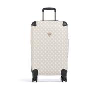 Guess Wilder 4-Rollen Trolley beige/weiß, Kunststoff,Lederimitat, Damen