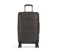 Guess Wilder 4-Rollen Trolley dunkelbraun, Kunststoff, 39 x 64 x 28cm