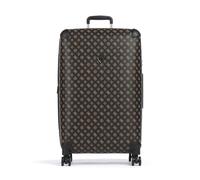 Guess Wilder 4-Rollen Trolley dunkelbraun, Kunststoff, 46 x 77 x 33cm