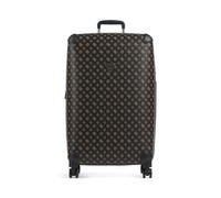 Guess Wilder 4-Rollen Trolley dunkelbraun, Kunststoff, 46 x 77 x 33cm