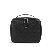 Guess Wilder Kulturbeutel schwarz, Lederimitat, 26 x 10 x 21cm