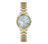 GUESS Damen Uhr Armbanduhr Mini Luna GW0687L4 Edelstahl Bicolor