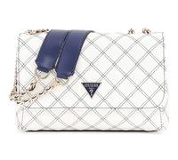 GUESS Women Cruise Vibe CNVRTBLE XBDY Flap Hand Bag, Weiß/Marineblau