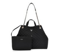 GUESS Women GIULLY Large 2 IN 1 Tote Hand Bag, Schwarz