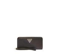 GUESS Women Laurel SLG Large Zip Around Wallets, Black