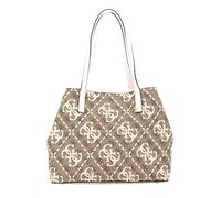 GUESS Women Vikky Large Tote Bag, Latte Logo/blasse Rose