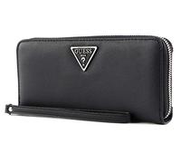 GUESS Womens Ambrose SLG Large Zip Around Accessory-Travel Wallet, Bla