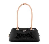 Guess Handtasche Arnela Shoulder Satchel Lederimitat Schwarz mit Logo Einheitsgröße