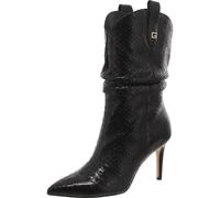 GUESS Damen Benisa Fashion Boot, Black Suede 004, 8.5