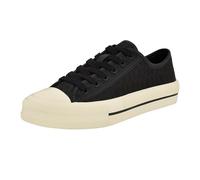Guess Women's Carey Sneaker, Black Logo 001, 36 EU