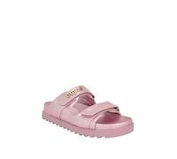 GUESS Women's Fabulon Sandal, Light Pink Patent Logo 680, 39 EU