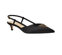 GUESS Women's Jesson Pump, Black Satin 003, 39.5 EU