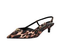 Guess Women's Jesson Pump, Cheetah Print 210, 42 EU