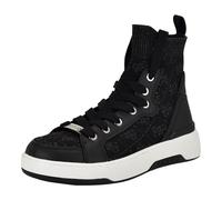 Guess Damen Mannen Sneaker, Schwarzes Logo 003, 42 EU