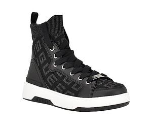 Guess Women's Mannen Sneaker, Schwarz 001, 37.5 EU
