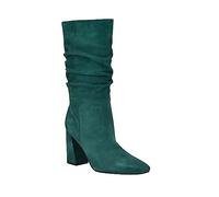 GUESS Women's Yeppy Fashion Boot, Green Suede 310, 37.5 EU