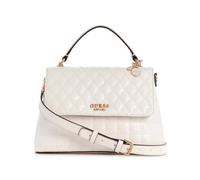 GUESS Yarmilla Top Handle Flap Bag White