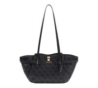 GUESS Yesba Girlfriend Shoulder Satchel Bag Coal Logo