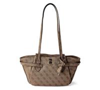 Guess Schultertasche Yesba Girlfriend – Latte Logo – Braun – 39 cm