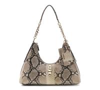 GUESS Yvonne Logo Hobo Bag Natural
