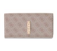 GUESS Yvonne Logo SLG Flap Organizer Stone Logo