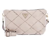 GUESS Zaina Top Zip Crossbody Bag Stone