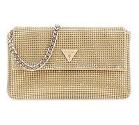 Guess Clutch mit Strasssteinbesatz Modell 'ZALINA' in Gold, Größe 1