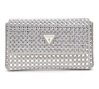 GUESS Zalina Mini Flap Clutch Silver