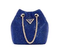 Guess Zalina Schultertasche blau, Aluminium, Damen