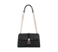 GUESS Zamira Convertible Xbody Flap Bag Coal Logo