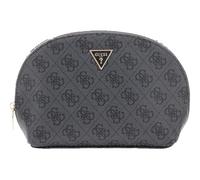 GUESS Zamira Dome Cosmetic Pouch Coal Logo