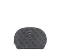 GUESS Zamira Dome Cosmetic Pouch Coal Logo