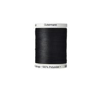 Gütermann 1000m Sew-All Polyester Garn, Schwarz, 5.5x4x4 cm, ideal für Nähprojekte, langlebig und vielseitig einsetzbar.