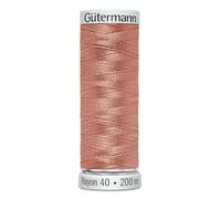 Gütermann 709700/1019 | lachs jeder Rayon 40 Maschine Stickerei Gewinde | 200 m