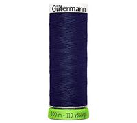Gütermann Nähgarn 723860 310 – 100% recyceltes Polyester, 100 m, Marineblau, OSFA