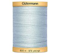 Gütermann 876 YD Natürliche Baumwolle Gewinde Feststoffe, Powder Blue