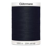 Gütermann Schwarzes, 1000 m langes Polyestergarn zum Nähen, Polyester, 5.5x4x4 cm