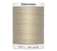 Gutermann GUT_701939 1 0722 Polyestergarn, 1000 m, Beige Bone, Polyester, 5.5 x 4 x 4 cm, meter
