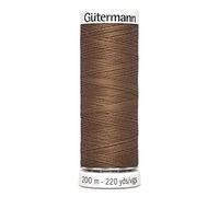 Gütermann Allesnäher 200 m Rolle Farbe 180 Hellbraun