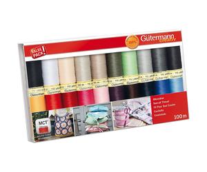Gütermann Allesnäher Basic Nähfaden-Set-1 (20 Farben/ 100 m)