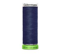 Gütermann Allesnäher rPET Nähgarn, 100 Meter Länge, #537 Blau