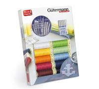 Gütermann Nähfaden-Set 10 Spulen mit Nähnadeln
