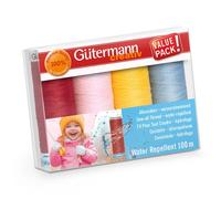 Gütermann Nähgarn Allesnäher wasserabweisend 100 m – 4er-Pack Col.1