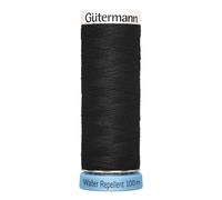 Gütermann Allesnäher Water Repellent 100m 000 schwarz (3,60 € pro 100 m) Farben:000 schwarz