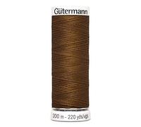 Gütermann G303-200-019 Nähgarn, Polyester, 019 Braun, 1000 m