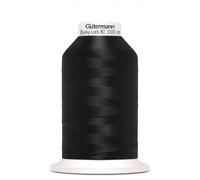Gütermann Creativ Gütermann Bulky-Lock Bauschgarn No.80 1000m 000, Schwarz, 730808-000