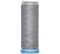 Gütermann creativ Allesnäher Water Repellent Nähgarn 100m PolyesterGarn Waschbar bis 60°C Handarbeiten Nähprojekte Nähen 40 Hellgrau