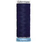 Gütermann creativ Allesnäher Water Repellent Nähgarn 100m PolyesterGarn Waschbar bis 60°C Handarbeiten Nähprojekte Nähen 310 Dunkelblau