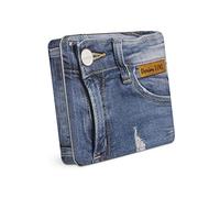 Gütermann Denim Box mit Jeansnadeln Lederetiketten No.50 (12 Farben/ 100 m)