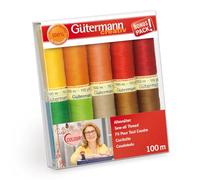 Gütermann Allesnäher Nähfaden-Set-1 (10 Farben/ 100 m)